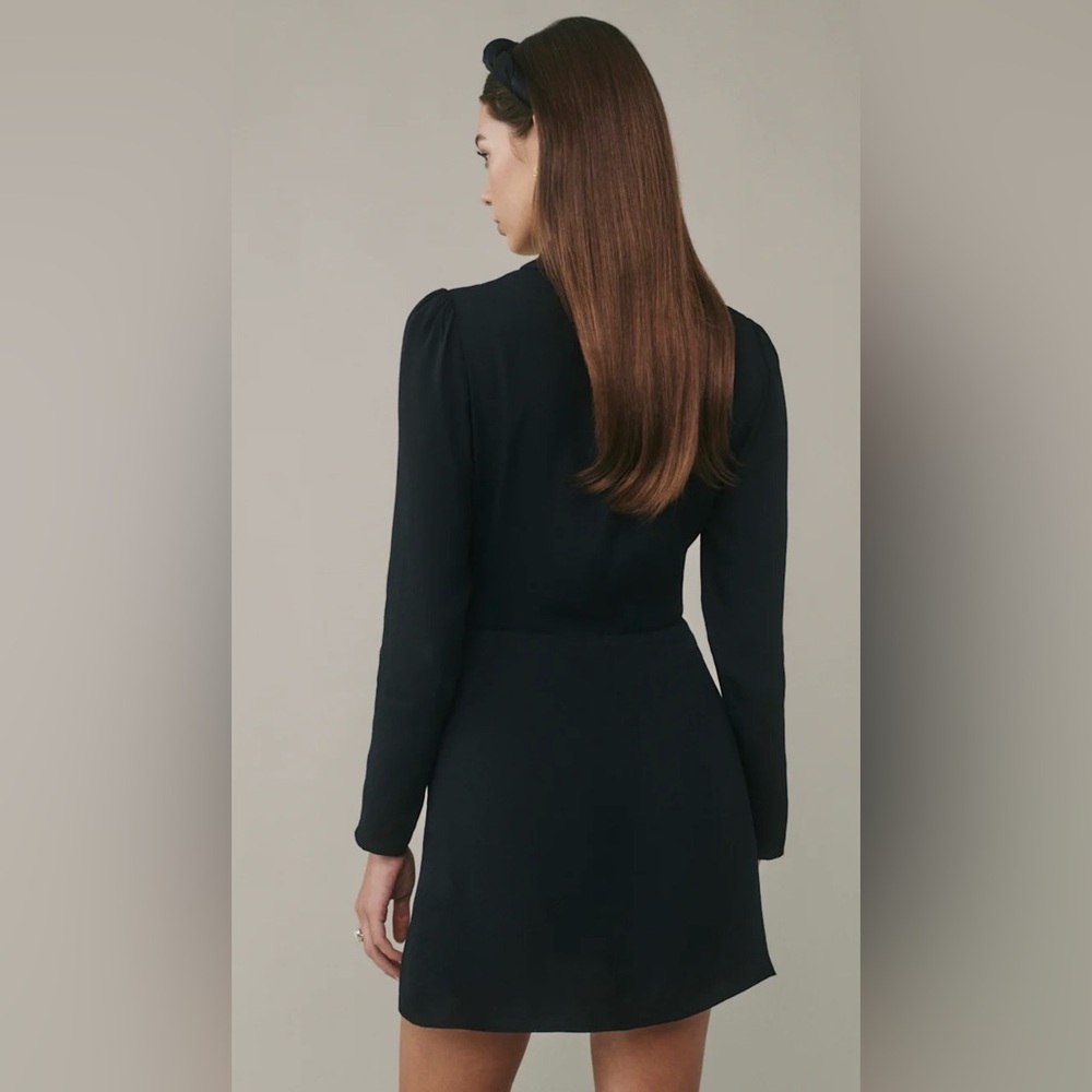 Reformation Hugh Black Dress size 8 - Picture 3 of 9